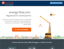 Tablet Screenshot of energy-flow.com